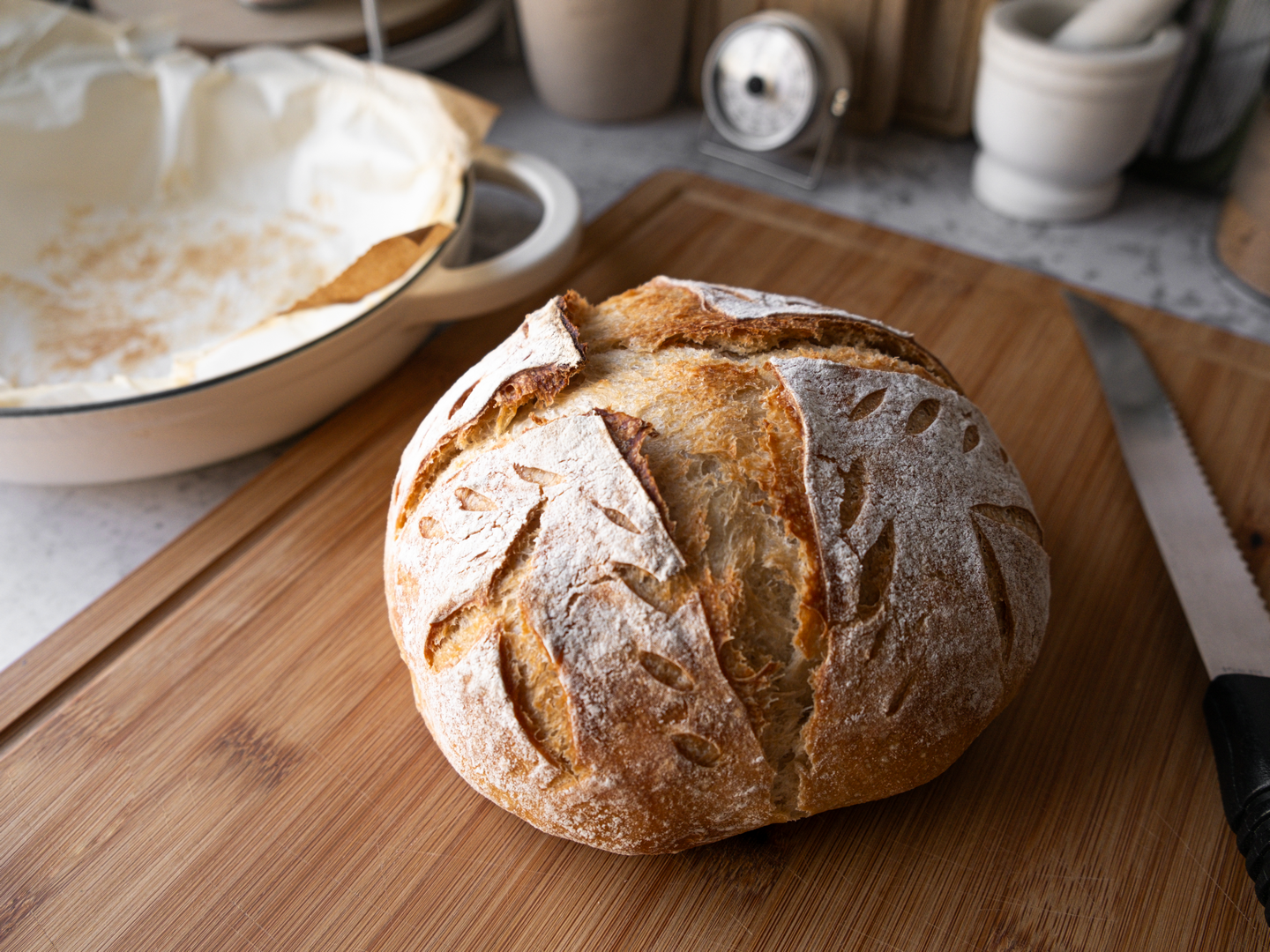 No-Knead Artisan Bread